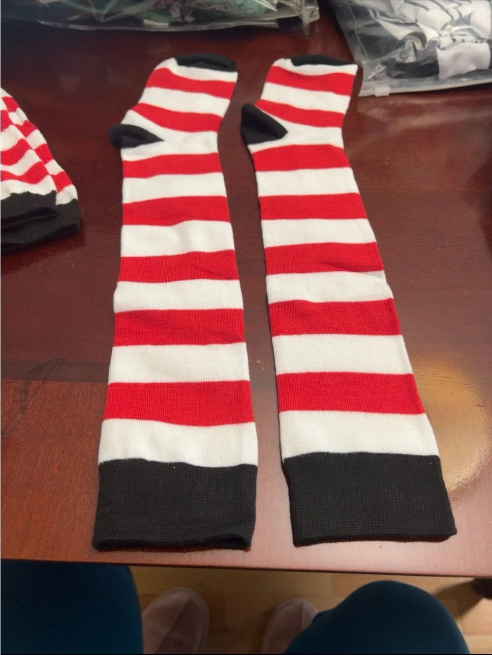 Dr. Seuss Black, White & Red Cat-Inspired Kids Costume Set